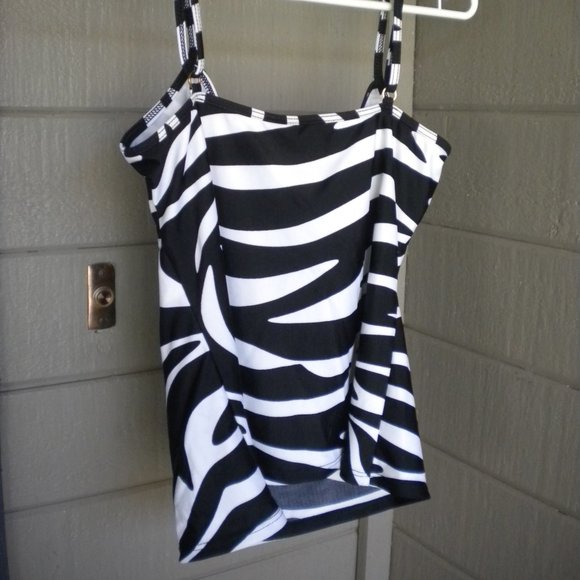 Lauren Ralph Lauren Separates Swimsuit Top Size 12 - Picture 3 of 6